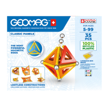 Geomagworld Geomag: Green Line Panels 35 darabos készlet kreatív és készségfejlesztő