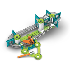 Geomagworld Geomag Mechanics: Gravity Race Track készlet 67 darabos készlet kreatív és készségfejlesztő