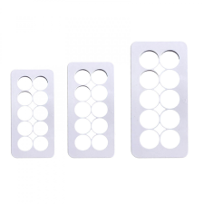  Geometriai tortadíszítő forma Kör (3 db) konyhai eszköz