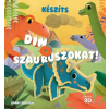 Geopen Kiadó Készíts dinoszauruszokat! - Makettek 3D-ben