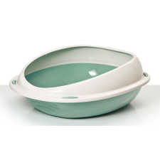 Georplast Shuttle íves macska WC kerettel S 45x36x15,5cm zöld macskatoalett