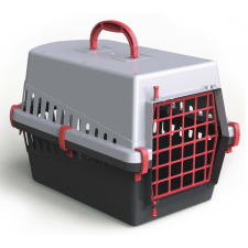 Georplast Transportino macskaszállító 50x33x32cm piros szállítóbox, fekhely macskáknak