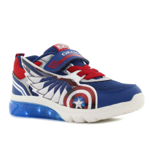 Geox J Ciberdron villogó kék gyerek cipő Méret:27 gyerek cipő