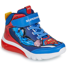Geox Magas szárú edzőcipők J CIBERDRON BOY SUPERMAN Kék 33