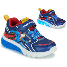 Geox Rövid szárú edzőcipők J CIBERDRON BOY SUPERMAN Kék 28 gyerek cipő