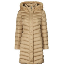 Geox Steppelt kabátok W BETTANIE LONG JKT Bézs DE 34