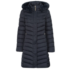 Geox Steppelt kabátok W BETTANIE LONG JKT Tengerész DE 34