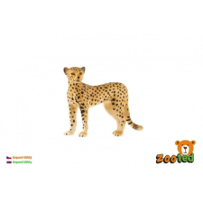 Gepárd Zooted műanyag figura 8 cm játékfigura