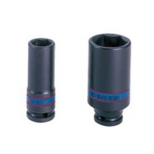 Gépi dugókulcs fej 1/2" 6 lapú hosszú 29 mm dugókulcs