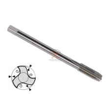  Gépi menetfúró M12 X 1,5 HSS-Co 5 DIN 374 menetmetsző, menetfúró