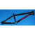 Gepida BMX kerékpár váz, 20-as kerékméret,  10 col, acél, fekete