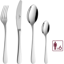 Gerlach FLOW evőeszközkészlet 24 db (9951789) tányér és evőeszköz