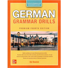 German Grammar Drills, Premium Fourth Edition nyelvkönyv, szótár
