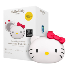 Geske 4in1 szónikus arctisztító kefe alkalmazással Hello Kitty kiadás (HK000009ST01) (HK000009ST01) bőrápoló eszköz