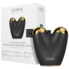 Geske 6 in 1 MicroCurrent Face-Lifter Arcfeszesítő készülék alkalmazással szürke bőrápoló eszköz