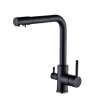 GetWell Simple 2 karos, 3 utas Konyhai Csap Víztisztítókhoz Fekete színben