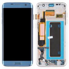  GH82-13360A Samsung Galaxy S7 Edge G935F kék LCD kijelző érintővel mobiltelefon, tablet alkatrész