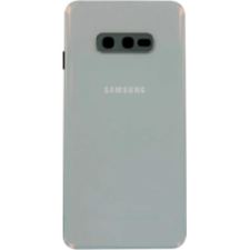  GH82-18452F Gyári akkufedél hátlap - burkolati elem Samsung Galaxy S10e, fehér mobiltelefon, tablet alkatrész