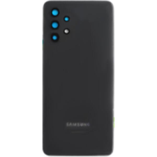  GH82-25545A Gyári akkufedél hátlap - burkolati elem Samsung Galaxy A32, fekete mobiltelefon, tablet alkatrész