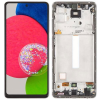  GH82-26861C Samsung Galaxy A52 / A52 5G / A52s 5G TFT LCD kijelző érintővel fekete kerettel, előlap (ujjlenyomat olvasó támogatás nélkül)