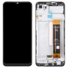  GH82-28487A Samsung Galaxy M23 LCD kijelző érintővel fekete kerettel, előlap