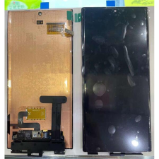 GH82 Samsung Galaxy S22 Ultra 5G fekete OEM OLED kijelző érintővel mobiltelefon, tablet alkatrész