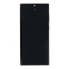  GH82 Samsung Galaxy S22 Ultra 5G OEM OLED kijelző érintővel fekete kerettel, előlap