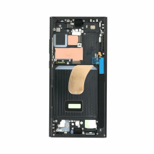  GH96-15833A Gyári Samsung Galaxy S23 Ultra Fekete középső keret mobiltelefon, tablet alkatrész