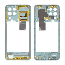 GH98-47410C Samsung Galaxy M33 zöld középső keret mobiltelefon, tablet alkatrész