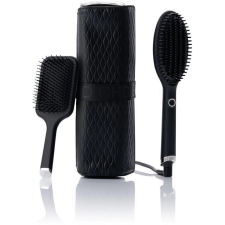 GHD Iced Luxe forrólevegős ionos hajkefe ajándékkészlet fekete hajformázó gép