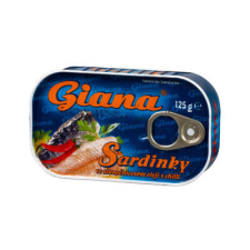  GIANA SZARDÍNIA CHILIS 125G konzerv