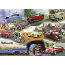 Gibsons összerakós járművek puzzle 24 darabos puzzle, kirakós