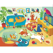 Gibsons Puzzle Állatok Bulija 24 Darabos puzzle, kirakós