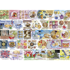 Gibsons puzzle sertéspiték és pudingok 1000 darabos puzzle, kirakós