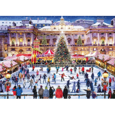 Gibsons puzzle Somerset House-ban korcsolyázás 1000 darabos puzzle, kirakós