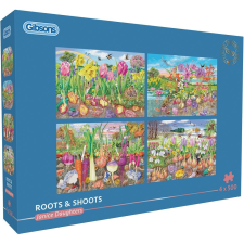 Gibsons rejtvény - Gyökerek és hajtások 4x500 darabos készlet puzzle, kirakós