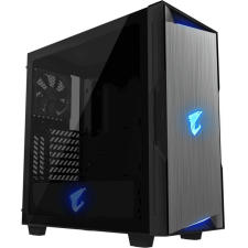 Gigabyte Aorus C300 Glass Black (GB-AC300G) számítógép ház