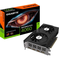 Gigabyte nVIDIA RTX 4060 8GB DDR6 OC PCI-Ex16x videokártya (GV-N4060WF2OC-8GD) videókártya