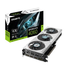 Gigabyte RTX4060 - EAGLE OC ICE 8G - GV-N4060EAGLEOC ICE-8GD videókártya