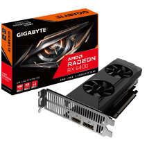 Gigabyte RX6400 - D6 LOW PROFILE 4G - GV-R64D6-4GL (GV-R64D6-4GL) videókártya