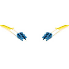 Gigalight Duplex optikai patch kábel 4 x LC/UPC csatlakozóval, 3mm duplex core 9/125 LSZH, 2 m kábel és adapter