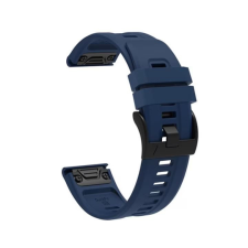 Gigapack 26mm szilikon, QuickFit csatlakozású Garmin pótszíj sötétkék (GP-149234) okosóra kellék
