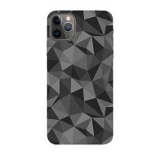 Gigapack Apple iPhone 11 Pro Max szilikon telefonvédő (3D, gyémánt minta, fekete) tok és táska