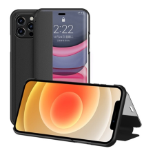 Gigapack Apple iPhone 12 mini tok álló (Flip, oldalra nyíló, hívószámkijelzés) fekete tok és táska