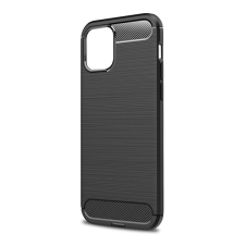 Gigapack Apple iPhone 12 Pro Max Szilikon Tok - Fekete tok és táska
