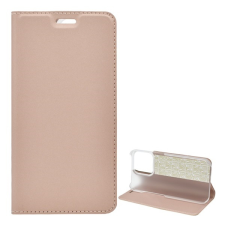 Gigapack Apple iPhone 13 Pro Max tok álló (Flip, oldalra nyíló) rozéarany tok és táska