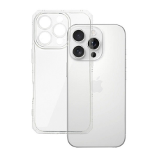 Gigapack Apple iPhone 16 Pro szilikon telefonvédő (ütésállóság, légpárnás keret) átlátszó mobiltelefon kellék
