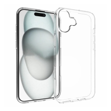 Gigapack Apple iPhone 16 szilikon telefonvédő (ultravékony) átlátszó mobiltelefon kellék