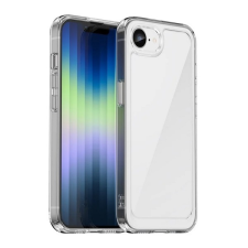 Gigapack Apple iPhone 16e szilikon telefonvédő (ütésállóság, átlátszó hátlap) átlátszó tok és táska
