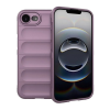Gigapack Apple iPhone 16e szilikon telefonvédő (ütésállóság, kameravédő, 3d) lila